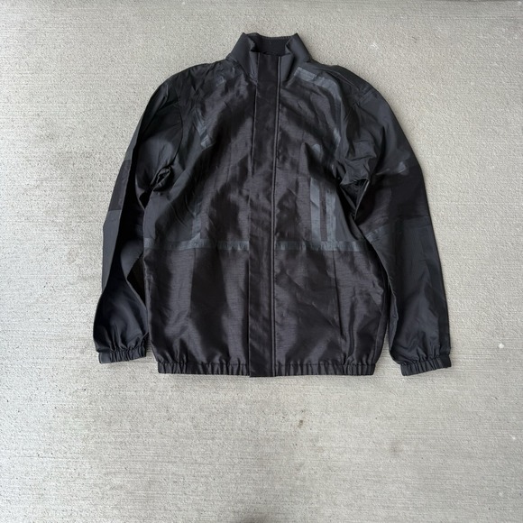 Astrid Andersen Men's Black Track Jacket Zip Athletic Size S NWT